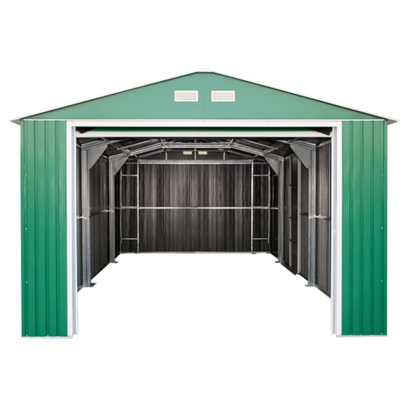 Imperial Metal Garage Green 12×20 – Duramax