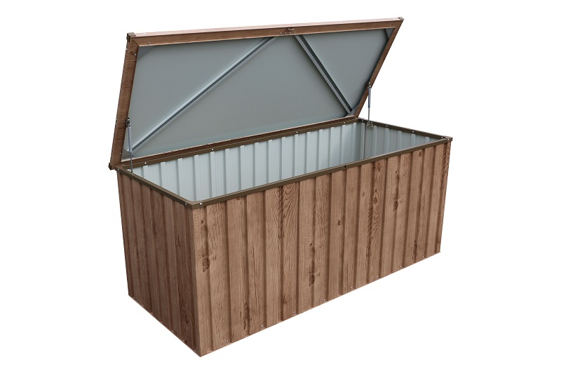 Metal Deck Box 770L Woodlook