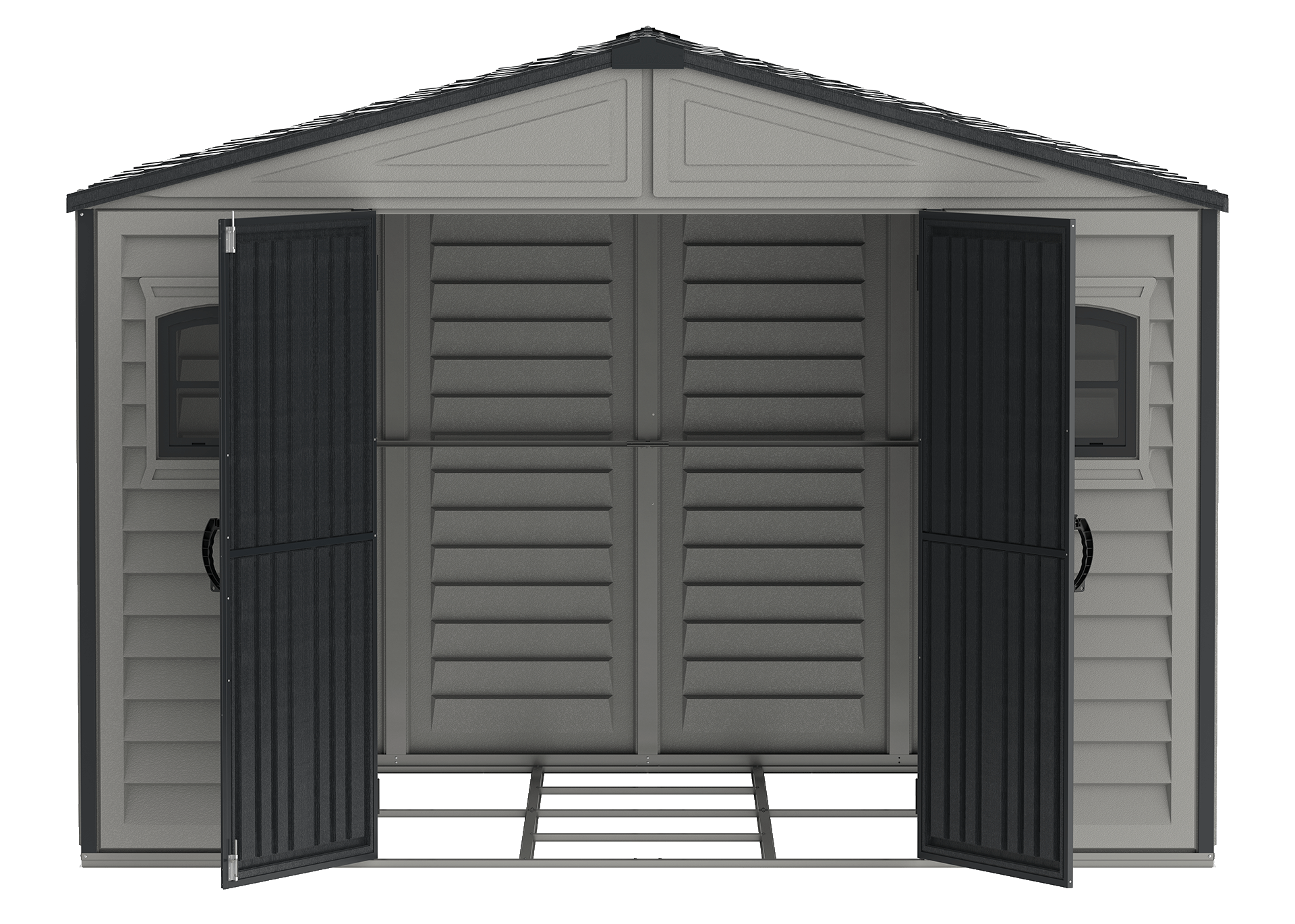 Casetta Da Giardino In Metallo Top Shed Duramax – Dimensioni 10' X 8' (322 X 243 Cm), Altezza 209 Cm, Ignifuga E Resistente
