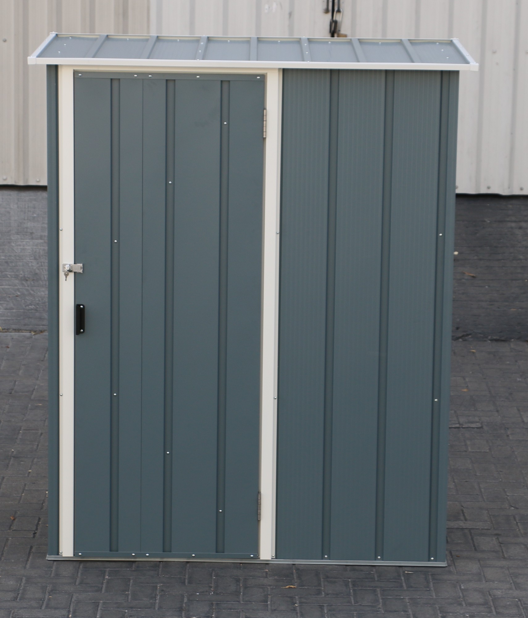 Easy-Store 5x3 Metal Storage Shed - Anthracite or Grey Blue | Duramax
