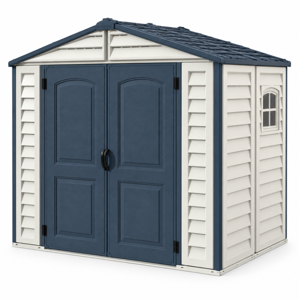 Ridgeline 8'x6' Vinyl Storage Shed