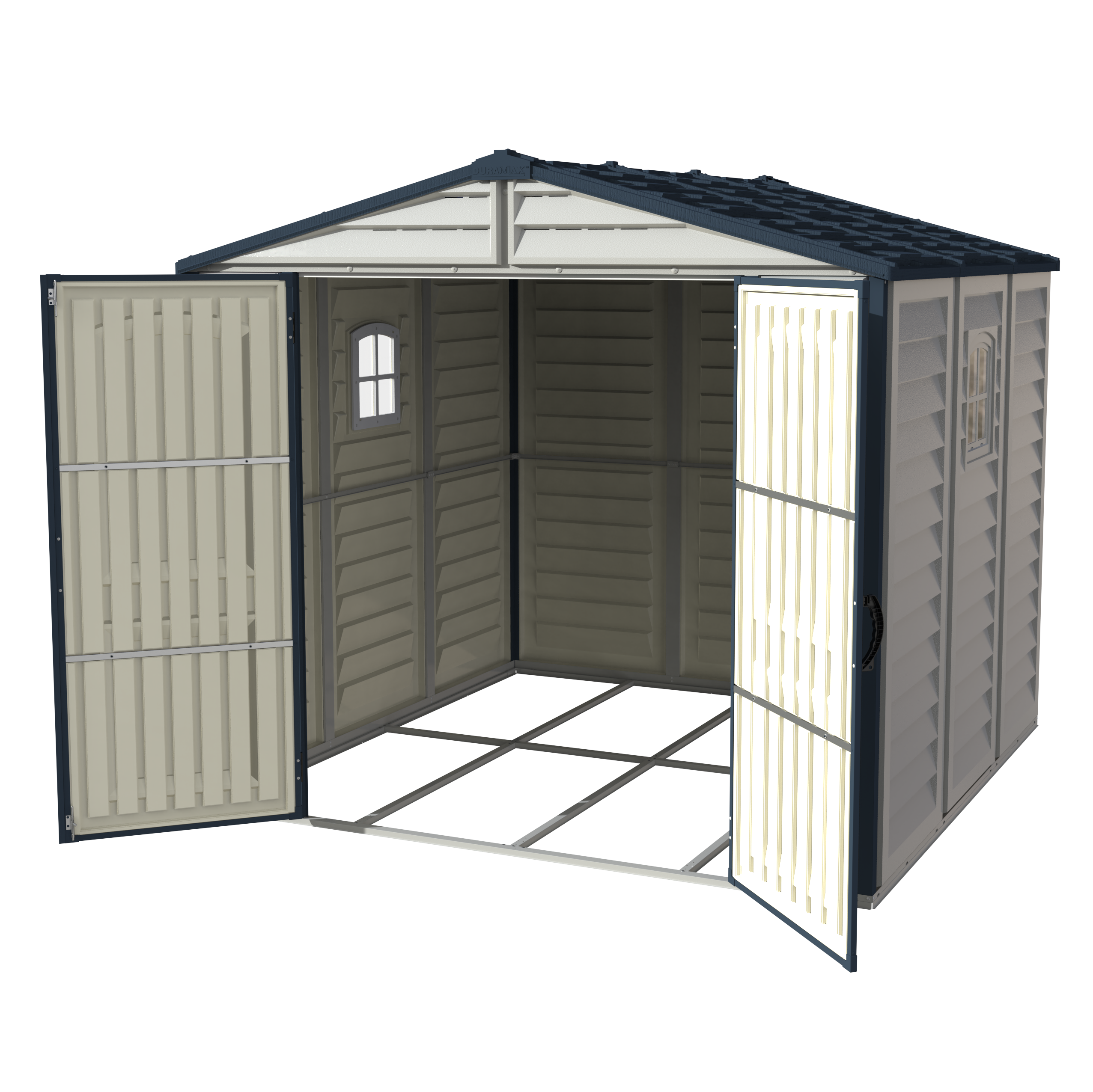RidgeLine 8x8 Vinyl Storage Shed