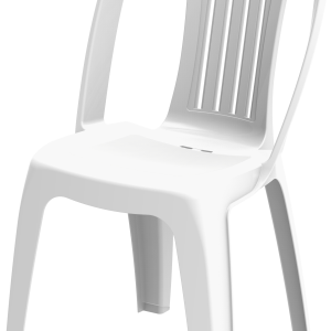 Contessa Armless Chair White