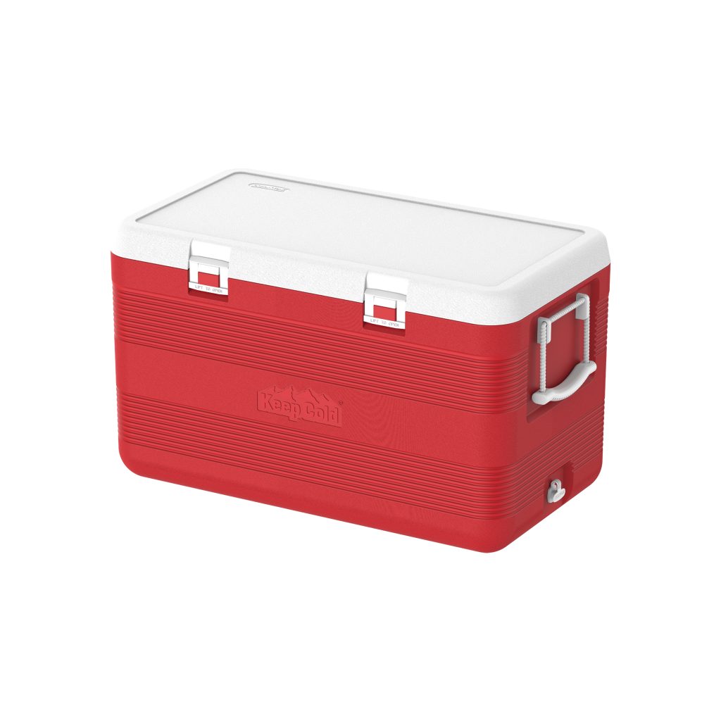 Deluxe Icebox 127.6L Red