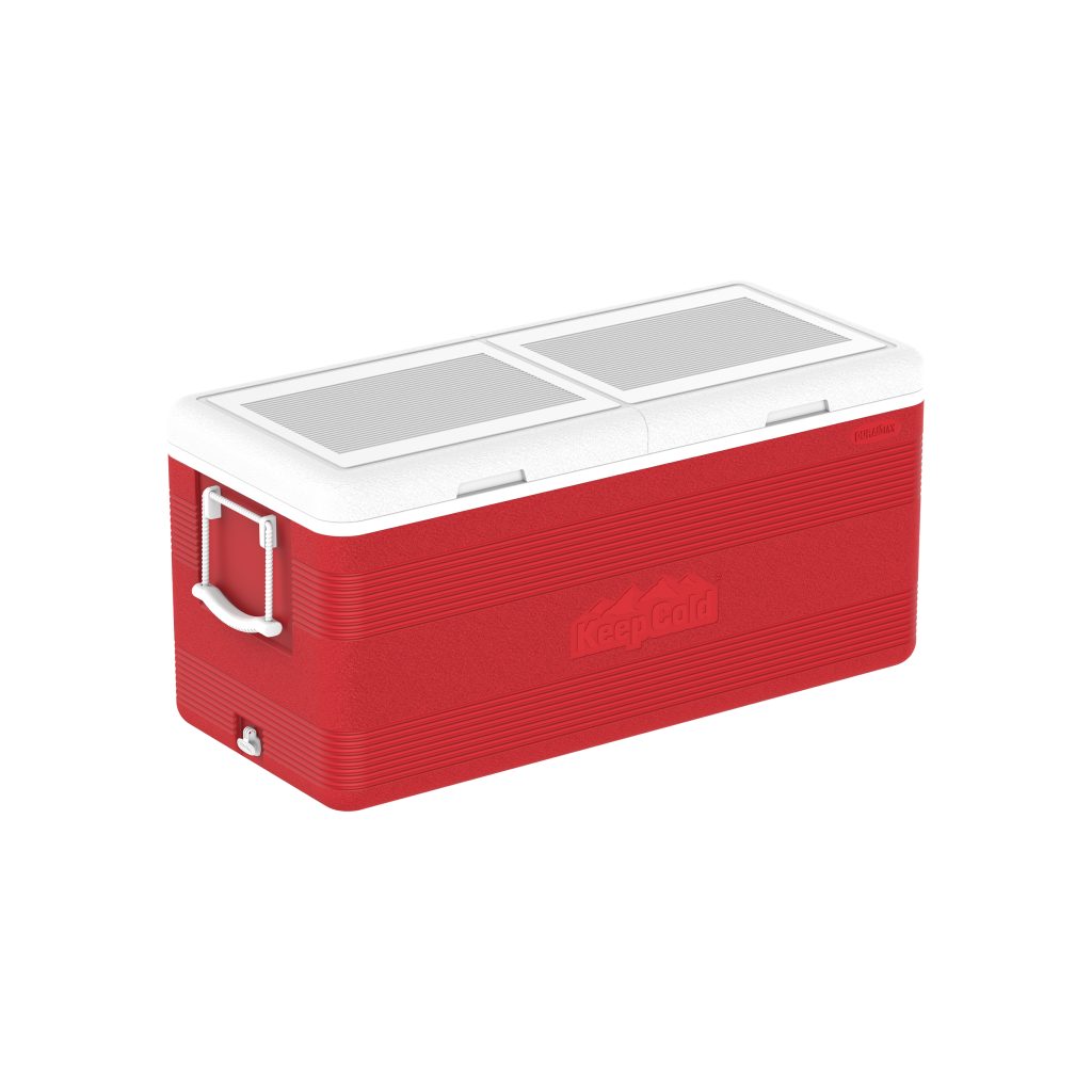Deluxe Icebox 144.4L Red