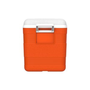 Deluxe Icebox 40L Orange Side View