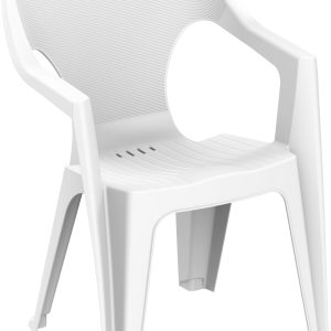 Duke Armchair White