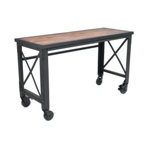 Duramax garage furniture set with rolling worktable and storage cabinets