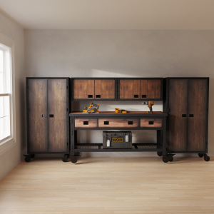Duramax 68205 coordinated garage storage system alternate view