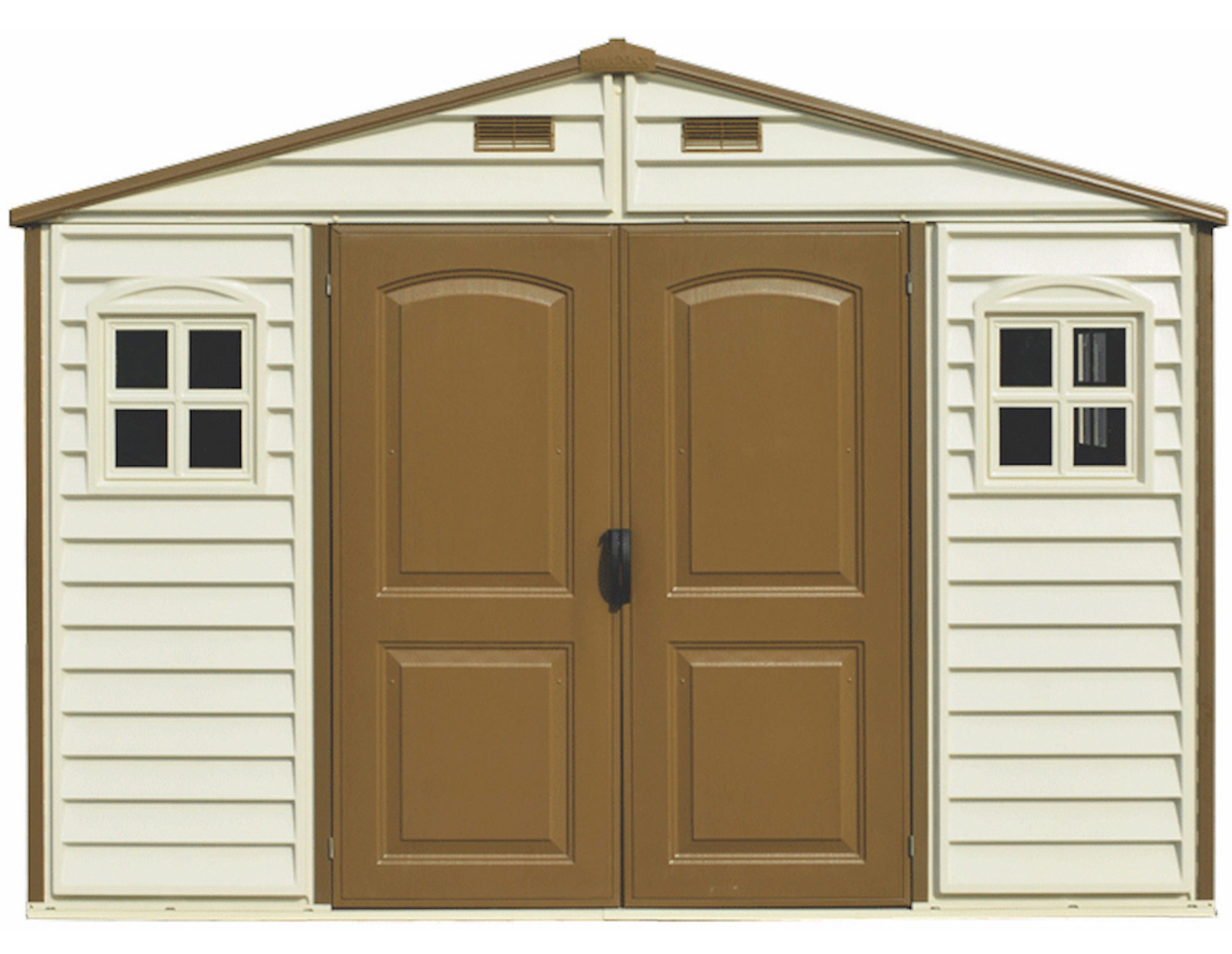 WoodSide 10.5x8 Vinyl Storage Shed | DuraMax
