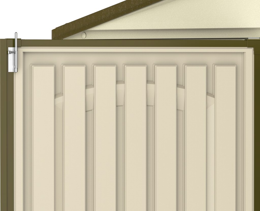 WoodSide 10.5x8 Vinyl Storage Shed | DuraMax