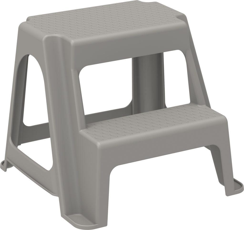 DuraMax Ladder Stool in grey
