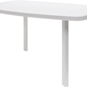 Long Rectangular Table White
