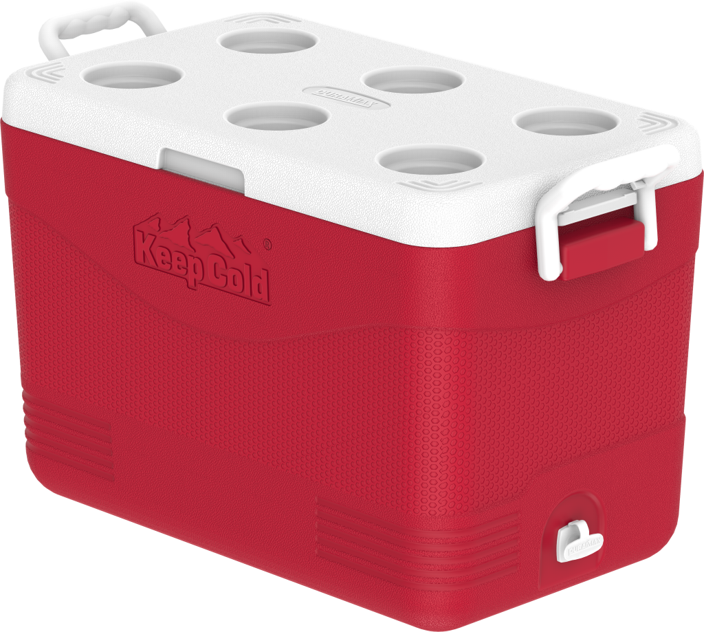 Duramax Picnic Icebox 46L in Red