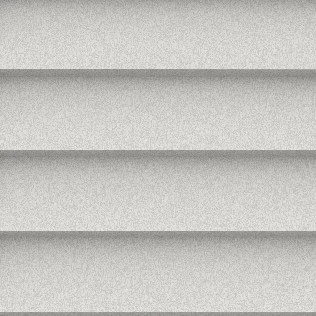 Close-up of the RidgeLine Adobe vinyl wall panels with horizontal molded siding detail