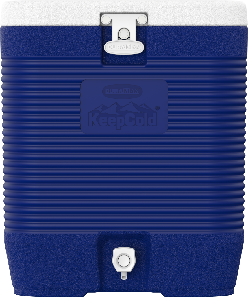 Square Cooler 35L Blue