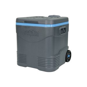Duramax Trolley Icebox 45L in Grey and Blue