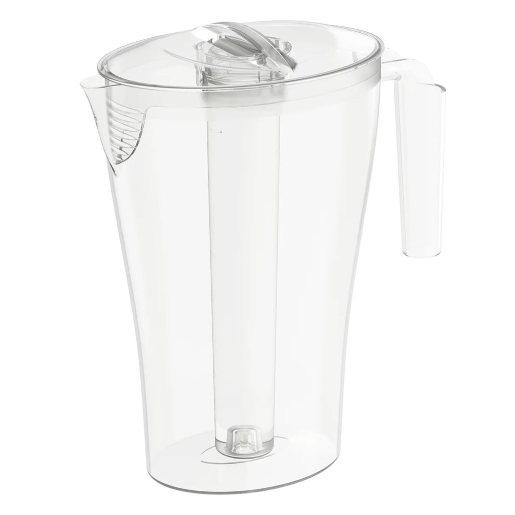 Duramax Water Jug 2.5L with Ice Holder in Transparent